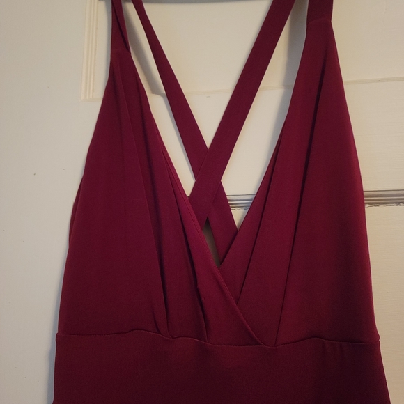 Windsor wine colored dress. Medium - Picture 2 of 4
